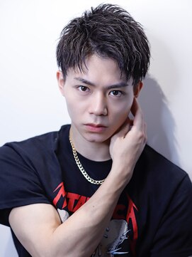 リップス 池袋(LIPPS) バーニングアッパーショート　くるくるしないパーマ