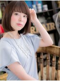濡れ髪☆斜めバング前下がり小顔ワンレンボブc5志木20代30代40代