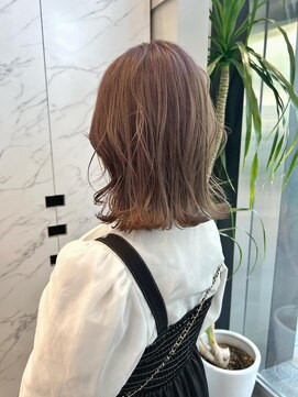 クリアーオブヘアー 一社店(clear OF HAIR) シアーなラベンダーグレージュ