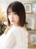 グレージュアッシュ前下がり外ハネボブa戸田公園20代30代40代