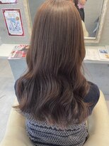 シャルムヘアー(charme hair) 【ブリーチなしでつくるフォギーベージュ♪】