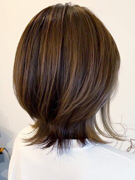 レポヘアー(Repos hair) 20代30代40代ナチュラルハイライトブラウンベージュウルフ