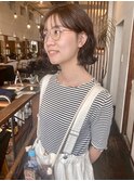 【大きめウェーブ】ゆるパーマボブ