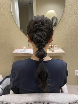 ランリ 名古屋名駅(ranri) 高めポニーアレンジ