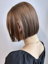 ラフ 新宿(Laff)&nbsp;ボブ×ショコラアッシュ【束感/ヘルシースタイル/新宿】