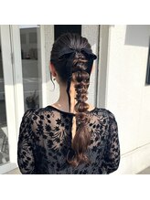 ルオント(Luonto) 【hair＆healing  Luonto】編みおろしポニー