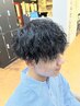 【庄司指名限定】カット+ツイストスパイラルパーマ　￥13200→￥10500