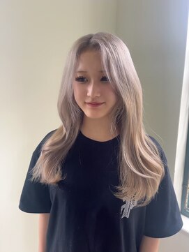 ニュイ 高槻 阪急茨木店(nui) イメチェン/ホワイトブロンド/外ハネボブ/美髪/茨木