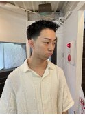 サーフカール/スパイキーショート/ブルーブラック/心斎橋