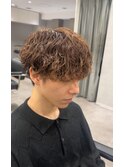 『波巻きシャドウパーマ』