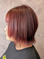 ザ ラブズ ラフズ ヘアー 本店(the loves laughs hair)&nbsp;ボブレイヤー/ラベンダーピンク/個性派ボブ/韓国風ボブ