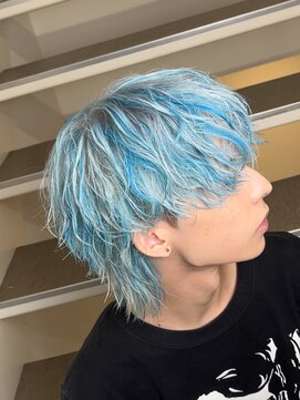 アビールブレ 新潟万代(ABEY LEVRAI) メンズウルフ/ハイライト/ローライト/デザインカラー