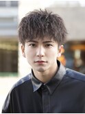 熊本ツイスパ メンズパーマ MEN'S HAIR ショート マッシュ
