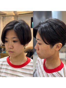 メモリーズ 銀座(Memories) 刈り上げショートメンズライク大人ショート20代30代40代