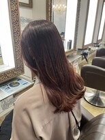 コワファースト 大分(COIFF1RST) 透明感のある暖色系ブラウンカラー