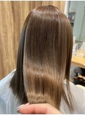 髪質改善ストレート