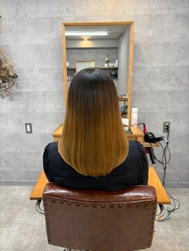 仙台駅前＊ツヤ感重視のナチュラルヘア