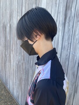 ムー(muu) 刈り上げマッシュショート【ショート/高崎/刈り上げ】