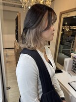ジャストビューティマカロン 上大岡(Just Beauty macaron) 【ami】インナーカラーorホワイトベージュ
