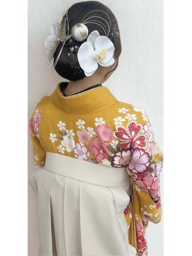 チーモ ハッピー ヘア メイク(CheeMo happy hair make) 袴着付け×まとめ髪