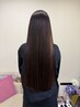 【春のイメージチェンジ◎】カット+ストレート+トリートメント