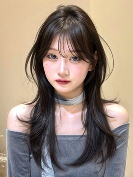 ロンドガーネット 池袋(Lond garnet) 暗めカラー/グランマッシュ/デザインカラー/レイヤーカット/池袋