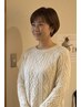 ピリピリしない◎頭皮やさしく白髪カバー！40代人気カット+カラー￥9900
