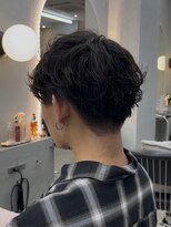 ロンドポレール 北千住(Lond polaire)&nbsp;men's/ツイストスパイラル/リバースセンターパート/池袋/メンズ