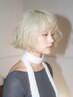 【艶ケアブリーチ】カット+ブリーチ+カラー[3Step&毛髪強化Tr付]26400→