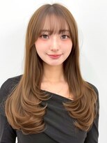 エニ 自由が丘(ENi)&nbsp;ミルクティーブロンド/ワンホンレイヤー/ニュアンスウルフ