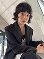 ダブ ムート(DaB MUUT) レイヤーをしっかり入れたボブパーマ!ドライな質感が好みです