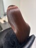 【縮毛矯正】カット＋艶髪ストレート＋〔HITAセラムミルクプレゼント〕