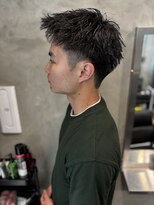 クロム(CHROM)&nbsp;スパイキーショート×ピンパーマ