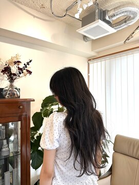 シーン(scene) #韓国巻き#韓国レイヤー#レイヤーカット#黒髪#学生#学割U24