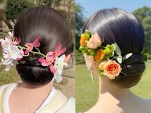 ヘアメイク専門店Pradera TOKYO 赤坂 ヘアセット/着付け/前撮り【9月OPEN(予定)】の雰囲気(和装ヘアセットも洋装ヘアセットも♪最旬トレンドヘアセット◎)