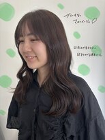 エクレヘアー(Ecre hair) ブリーチなし髪質改善カラー/マロンベージュ【一宮/髪質改善】
