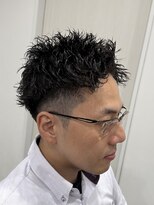 縁 ハナレ(en 870) ソフトツイストピンパーマ