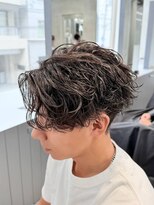 アクロ 本店(ACRO)&nbsp;シャドウパーマ/シャドウバッグ/波巻きパーマ/アップバング
