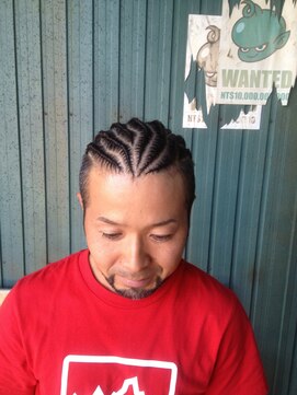 アンスリープ(ansleep) 全頭デザインコーンロウ！