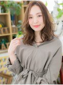 *bliss川口*センターパートの大人・抜け感ミディa