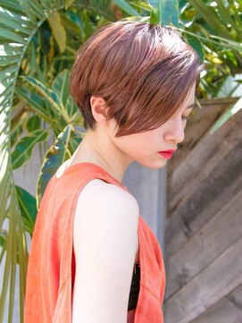 リリアン 表参道(relian) ピンクブラウン×ショートスタイル☆