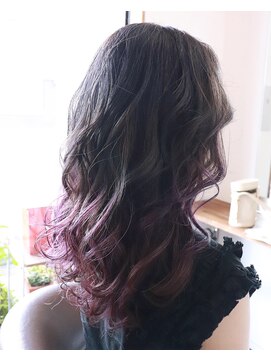 ヴェレ(vere) グレーパープルロング