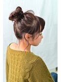 【OX CREATION小倉】山崎竜司 ゆるふわお団子ヘア