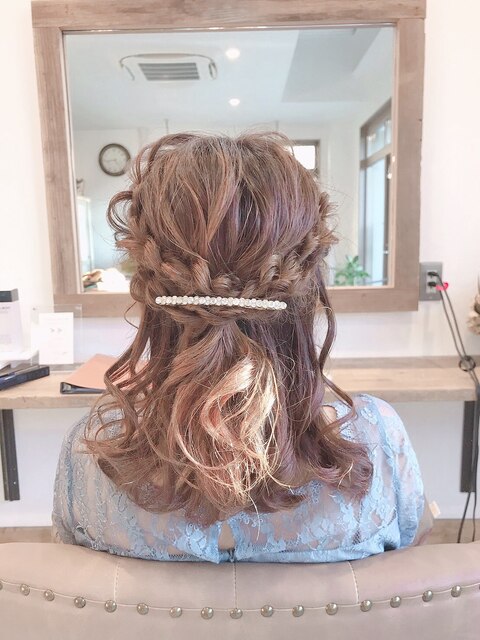 パーティーヘアセット