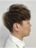 ツーブロック、マッシュ、パーマ