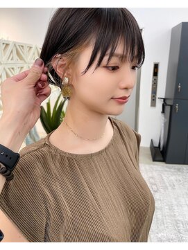 ノエ ナゴヤ(NOE NAGOYA) ショート+イヤリングカラー（ショート/ボブ/20代/30代/40代）