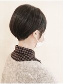 【morio鶴瀬】20代30代40代刈り上げ女子耳掛け丸みショート