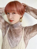 ベイルーム(BAYROOM by HONEY omotesando)&nbsp;【BAYROOM】スマートマッシュショート×ピンクアッシュベージュ