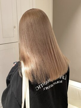 ベレーザ 渋谷(BELEZA) ba207フェザーバングモカブラウングレーベージュヴェールカラー