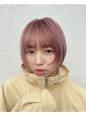 ピンクベージュボブ　ma
